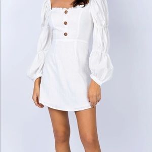 Princess Polly White Dress NWT